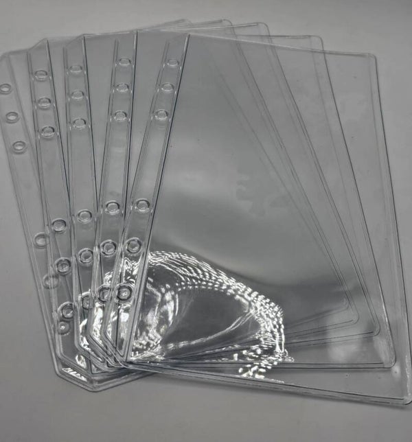 A5 - klare zipperlose Hüllen