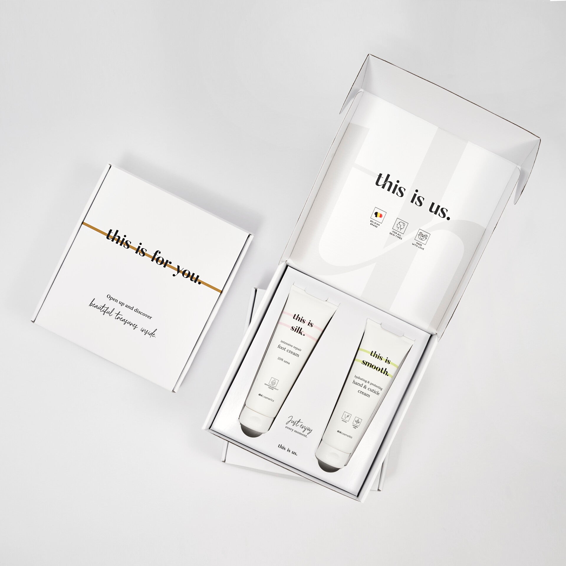 Cadeauset "This Is Silk & This Is Smooth"