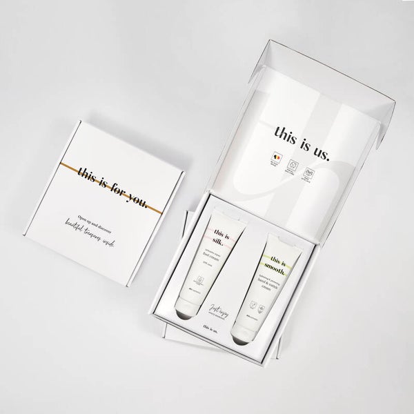 Cadeauset "This Is Silk & This Is Smooth"