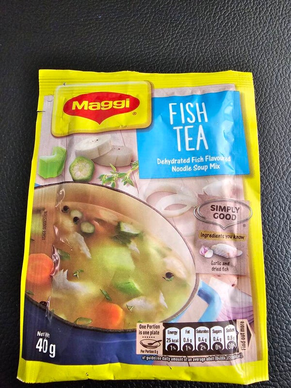 Fish tea fish soup sold out