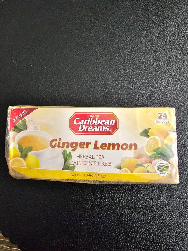 CARIVBEAN DREAMS /GINGER LEMON TEA OU OF STOCK