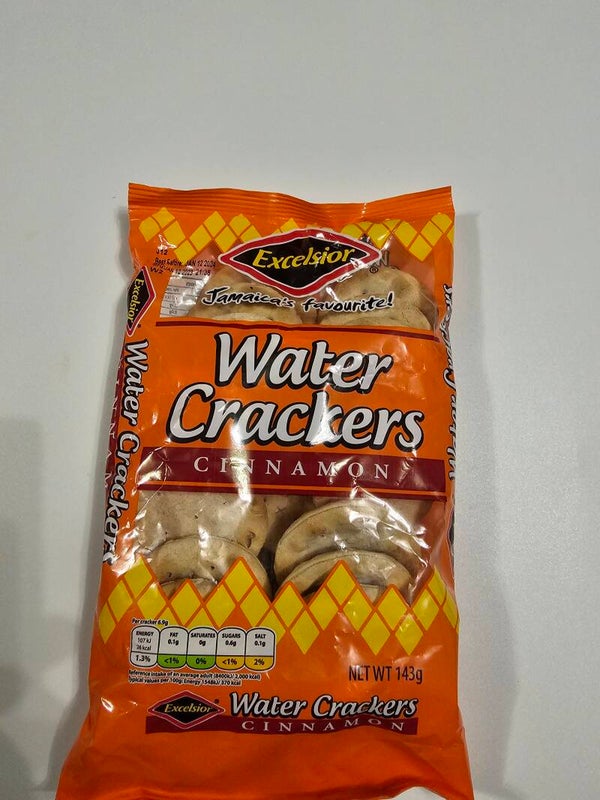 EXCELSIOR WATER CRACKERS CINNAMON