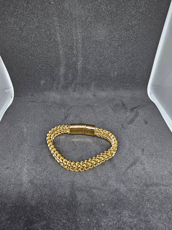 STAINLESS STEEL ARMBAND GOUD KLEUR