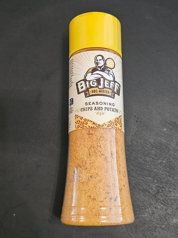 BIG JEFF BBQ MASTER SEASONING CHIPS AND POTATO