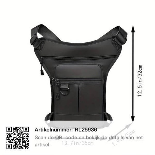 Multifunctioneel Heupheuptasje, Nylon Heupbeentas, Tactische Buitenbeentas, Motorfietstas