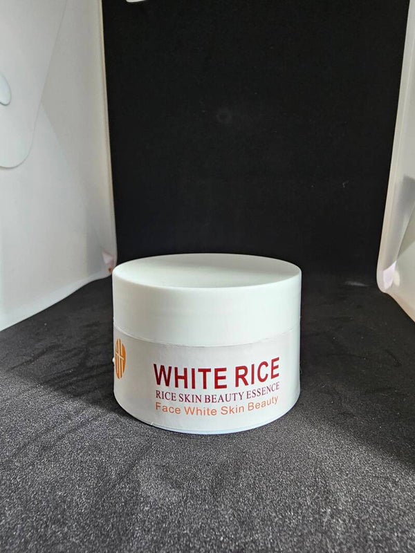 WHITE RICE FACE WHITE SKIN