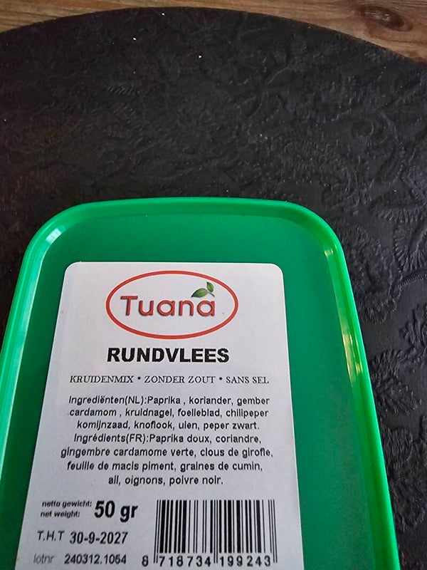 RUNDVLEES KRUIDEN MIX ZONDER ZOUT
