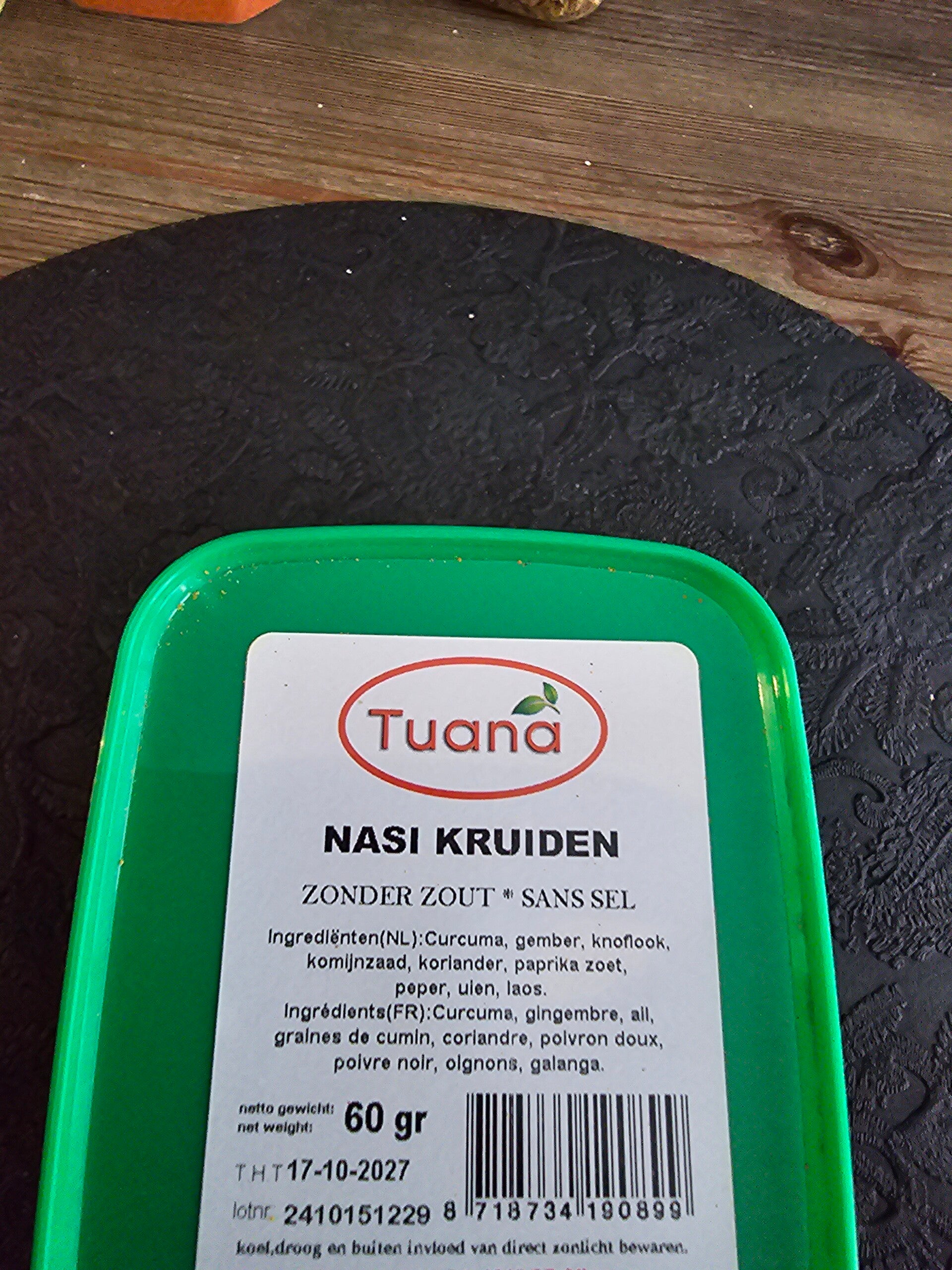 NASI KRUIDEN ZONDER ZOUT