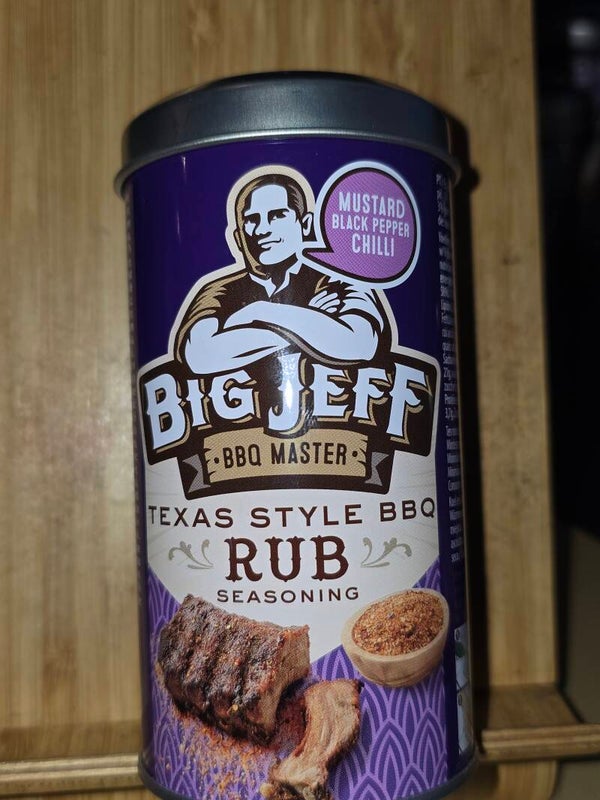BIG JEFF BBQ MASTER TEXAS STYLE BBQ RUB