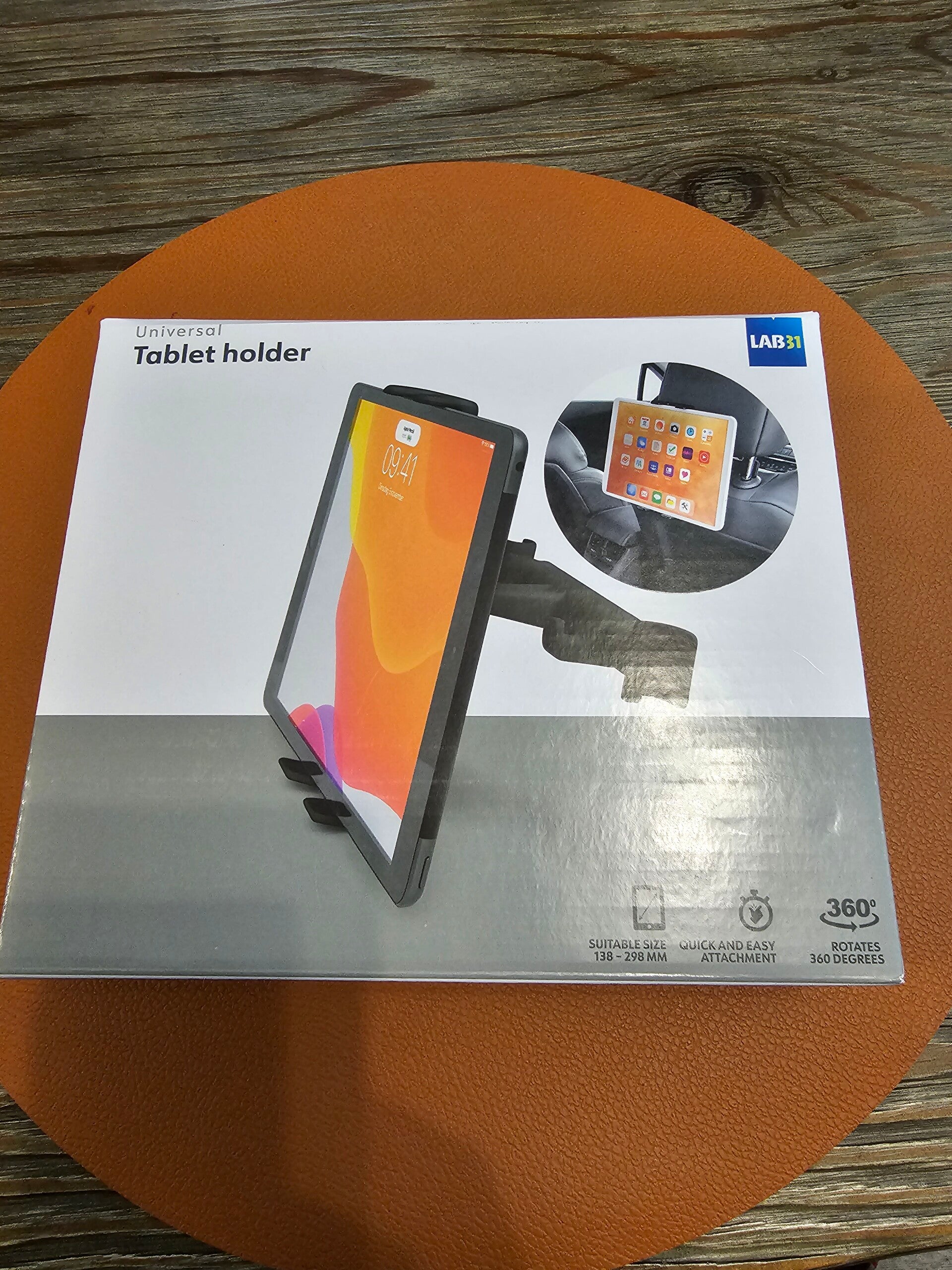 Universal tablet holder