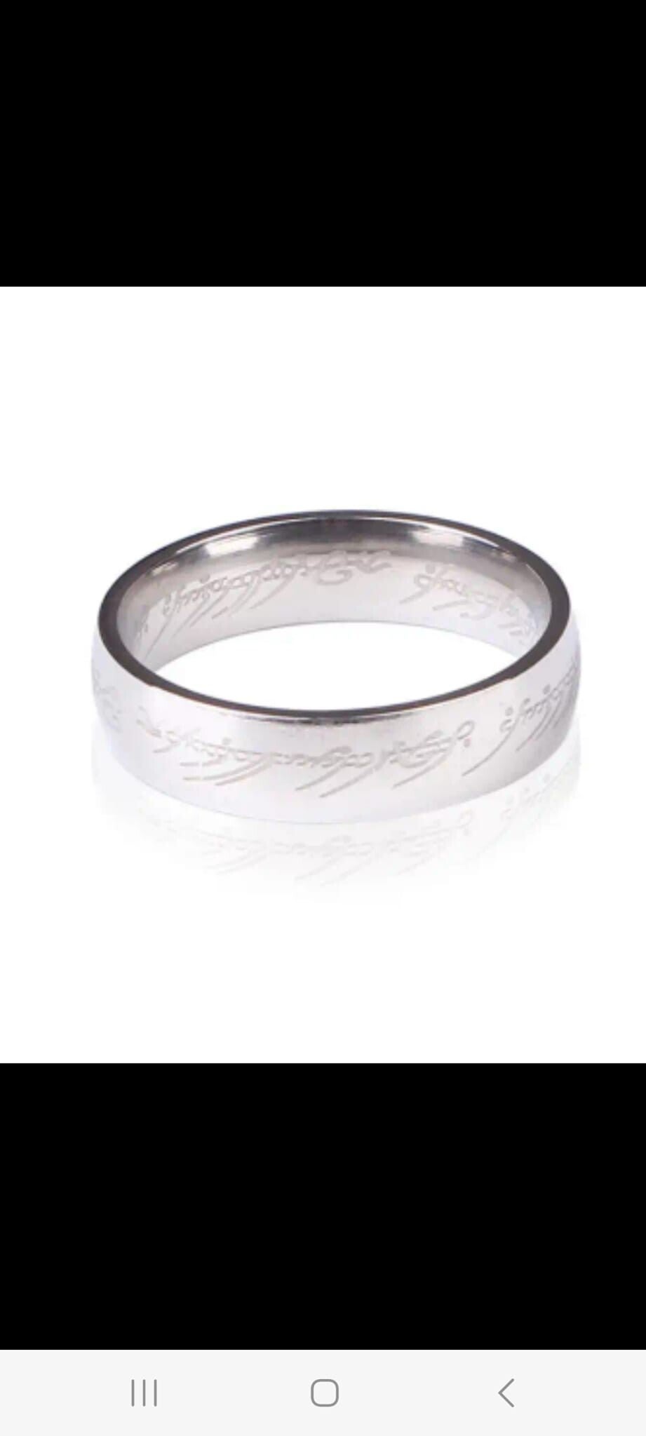 MAGIC RINGS ZILVER COLOR SIZE 10