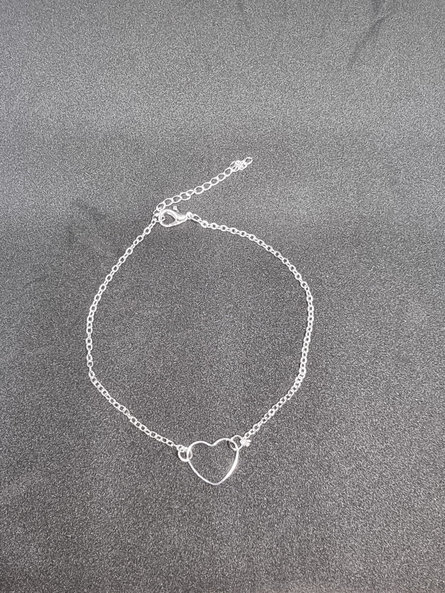 ANKEL BREASLET HEART SHAPE