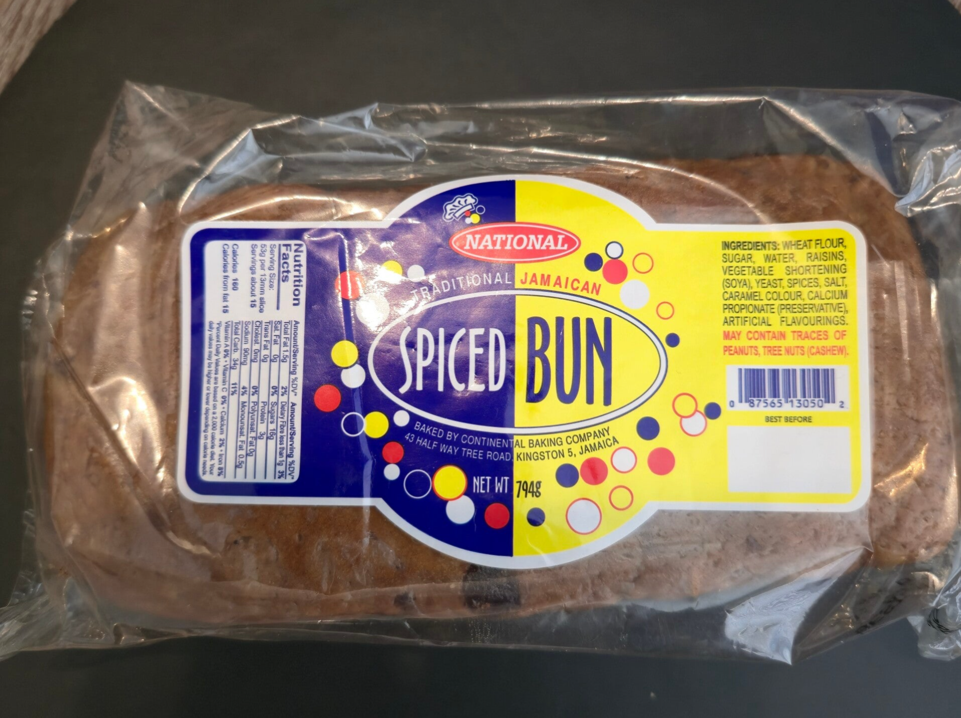 JAMAICAN SPICED BUN