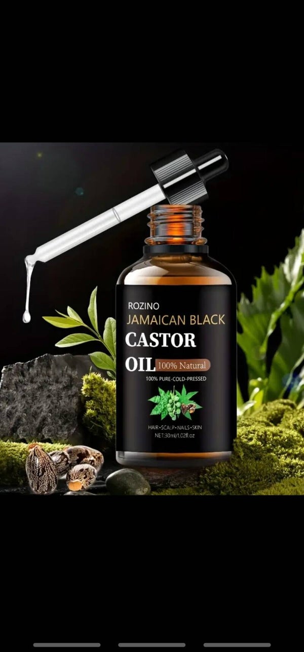 30 Ml Zwarte Ricinusolie: 100% Pure