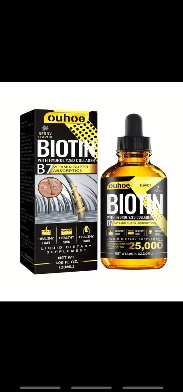 30 ml biotine collageen haarverzorging etherische olie B7