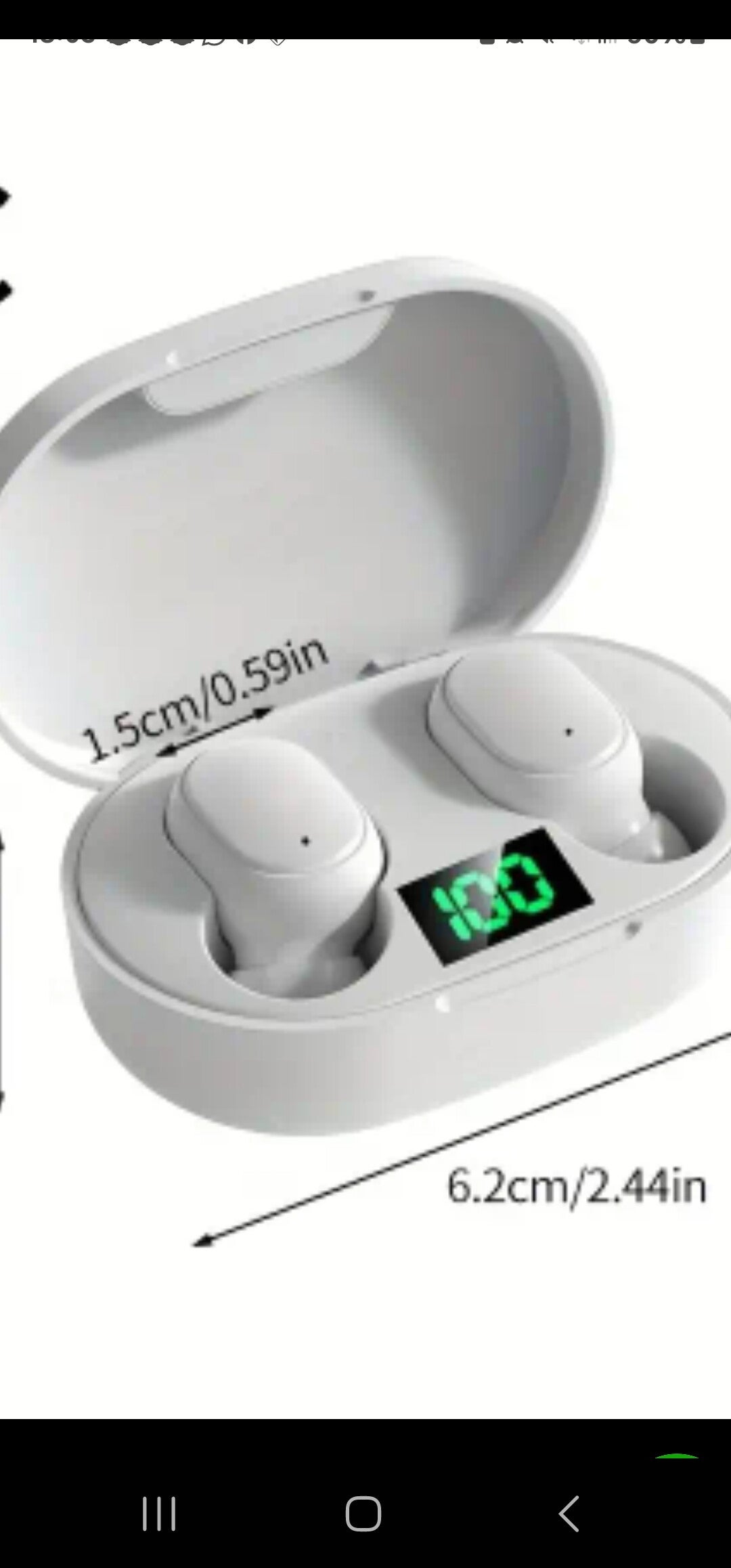 Mini In-ear Draadloze Oordopjes