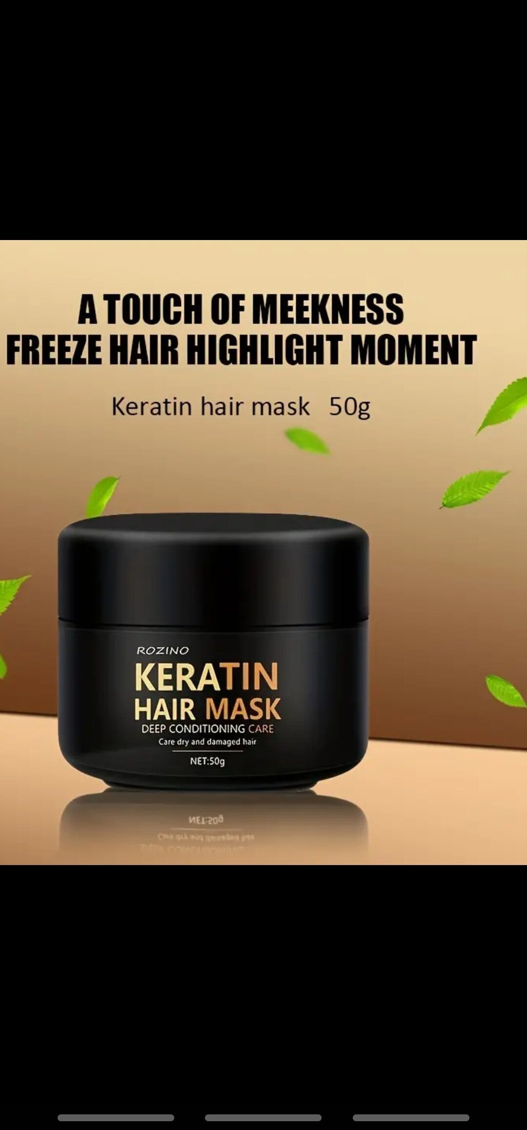 Keratine haarmasker Professioneel 50g