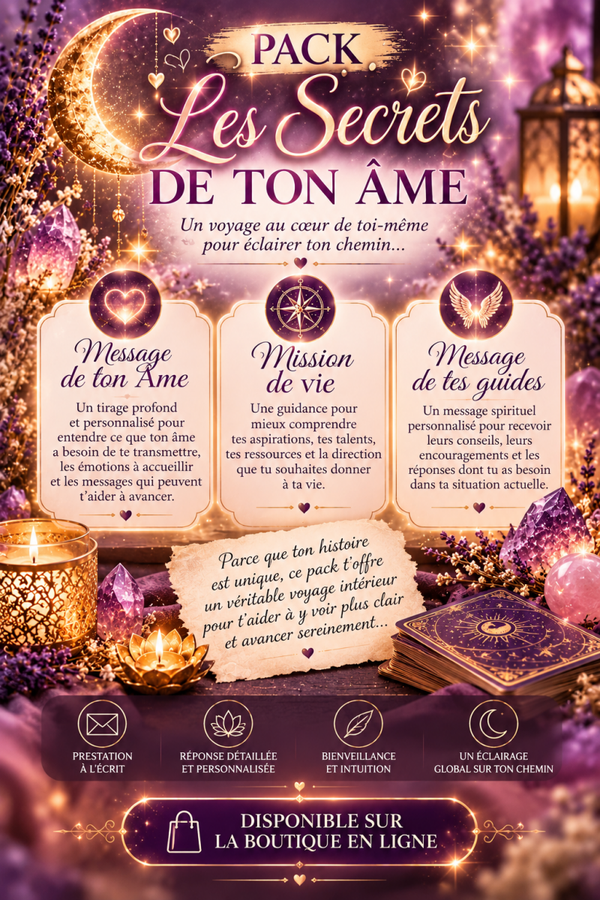🔮 Pack surprise , Les Secrets de ton Âme