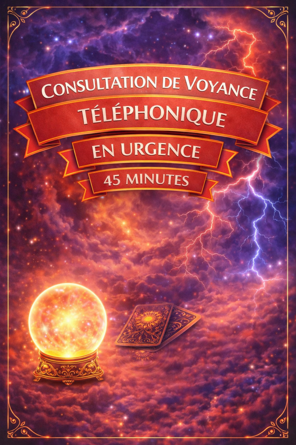 Consultation de voyance téléphonique en urgence 45minutes