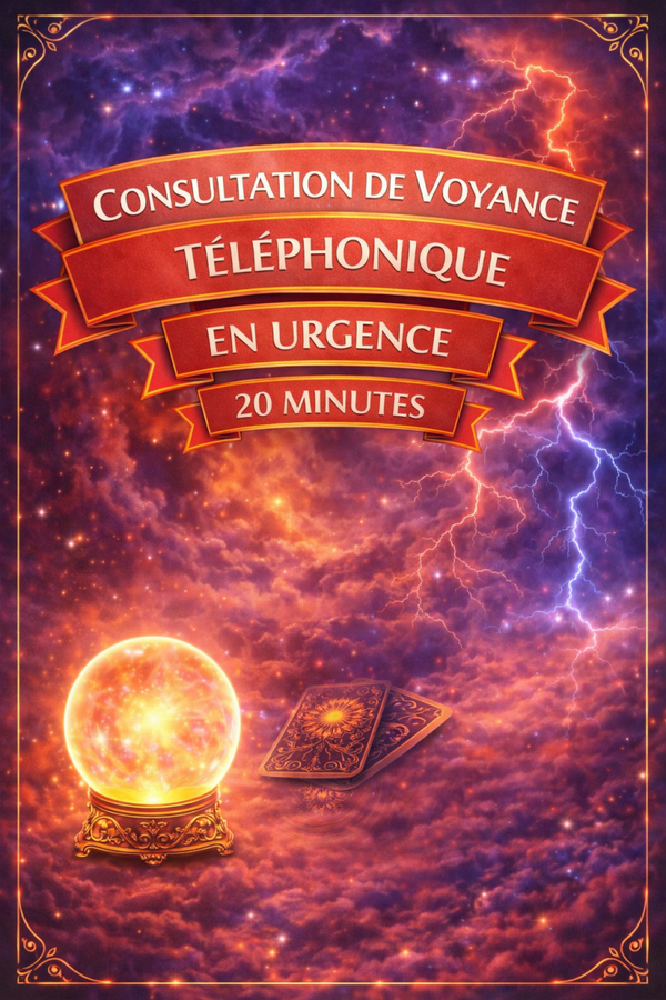 Consultation de voyance téléphonique en urgence 20 minutes
