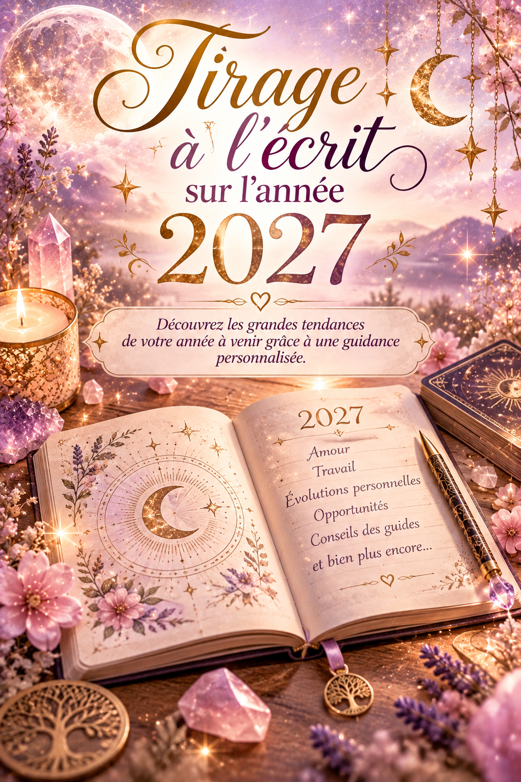 Tirage à l'écrit sur l'année 2027