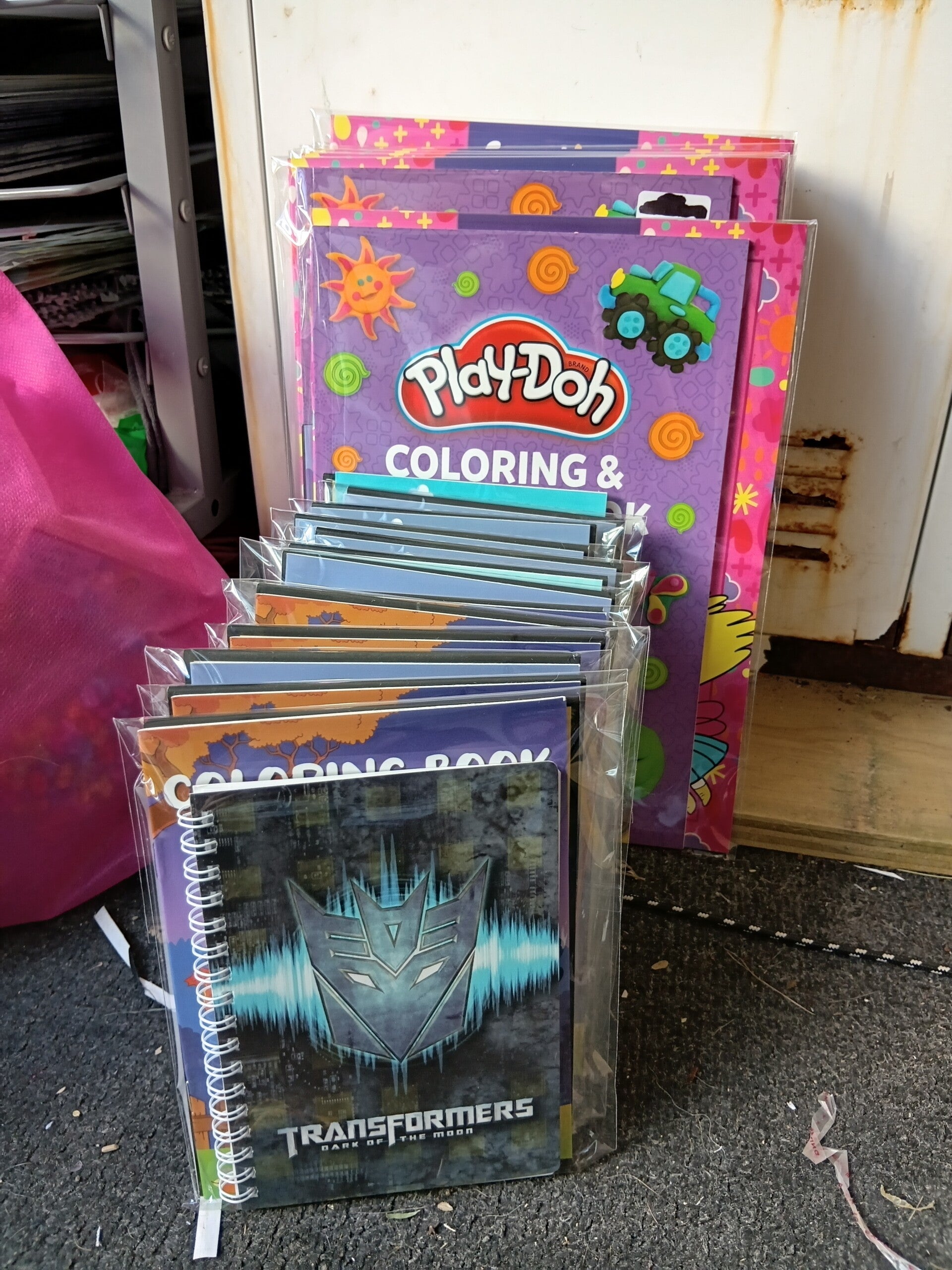 Activity packs.