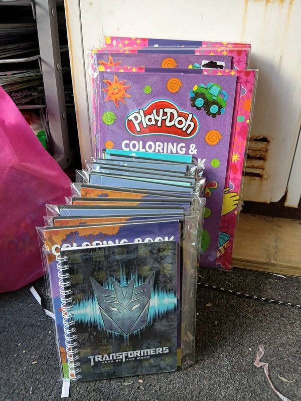 Activity packs.