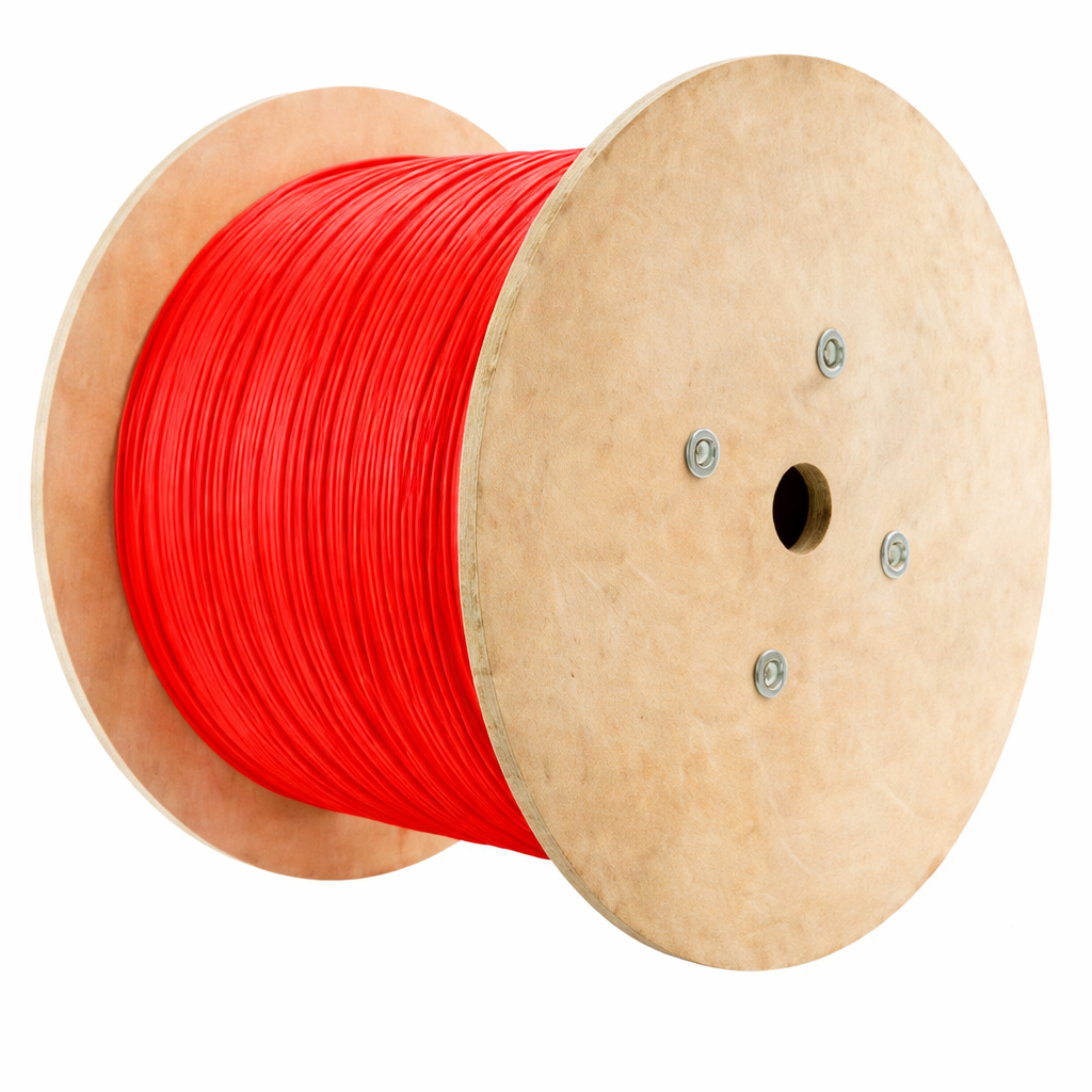 Elektrakabel voor de boot - Rood