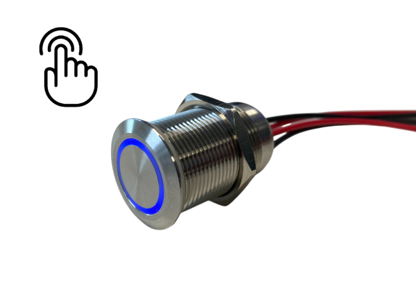 RVS dimmer 12V met geheugenfunctie