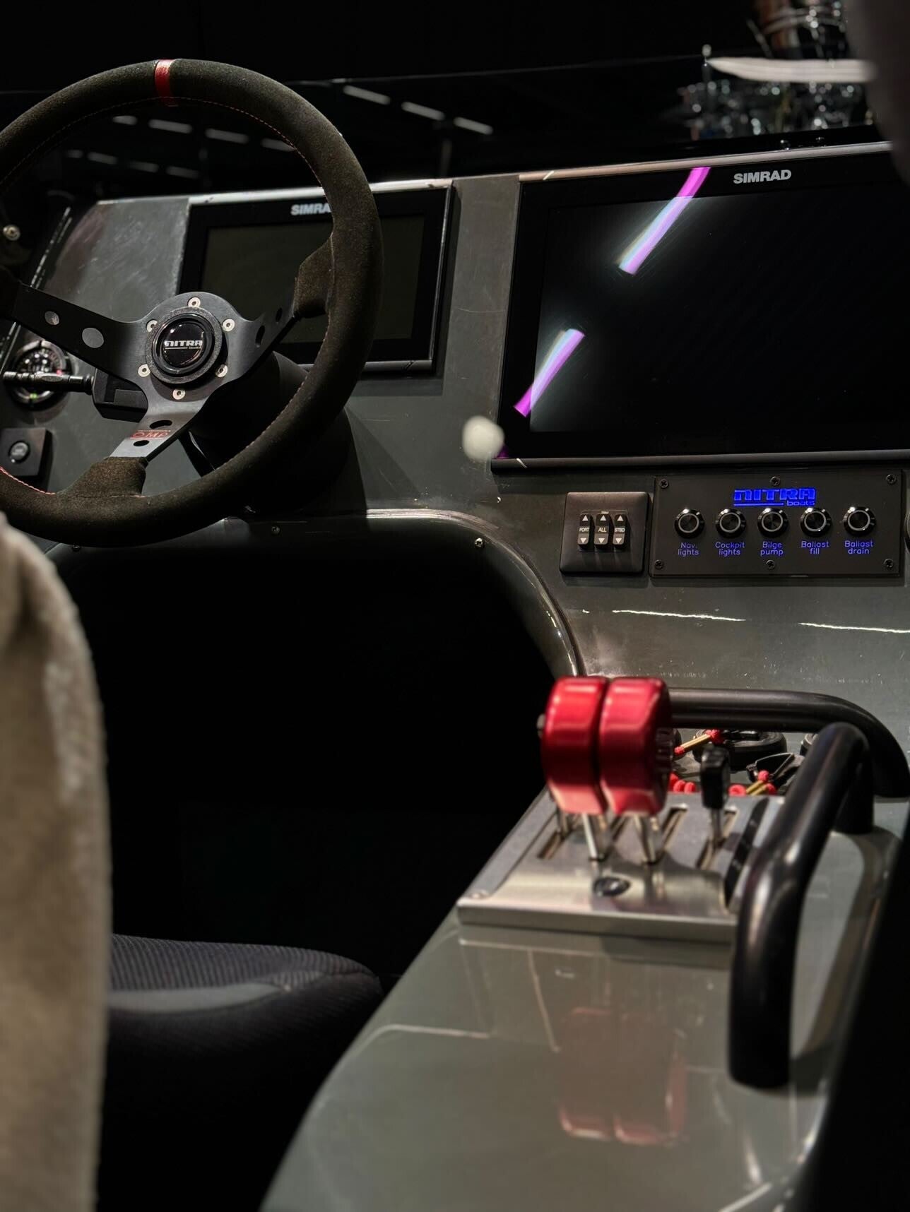 Nitra boats custo made switch panel