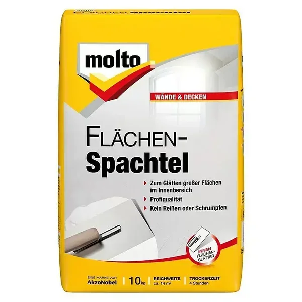 Molto Flächenspachtel 10kg