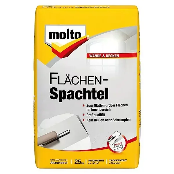 Molto Flächenspachtel 25kg