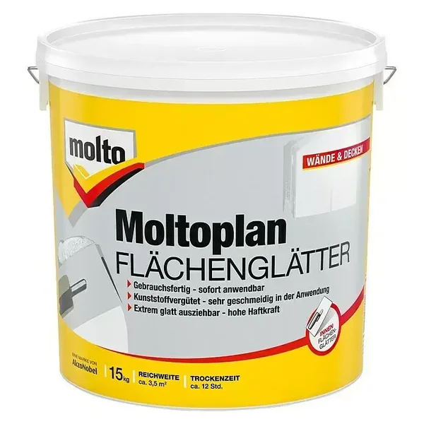 Molto Flächenglätter Moltoplan 15kg