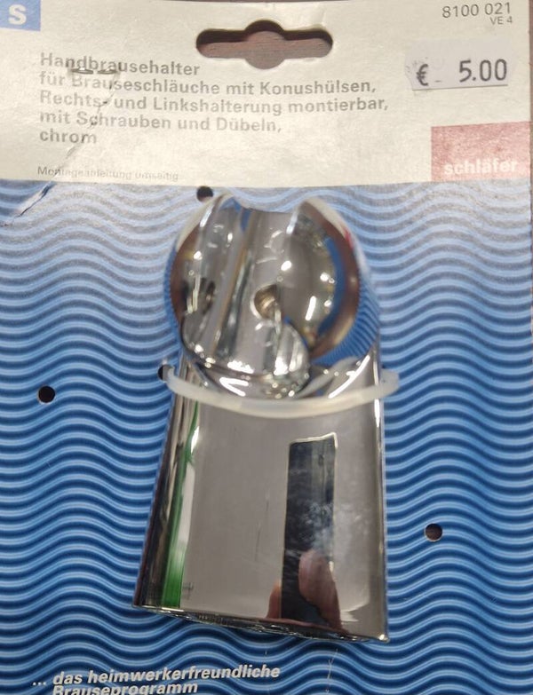Handbrausehalter Schläfer chrom