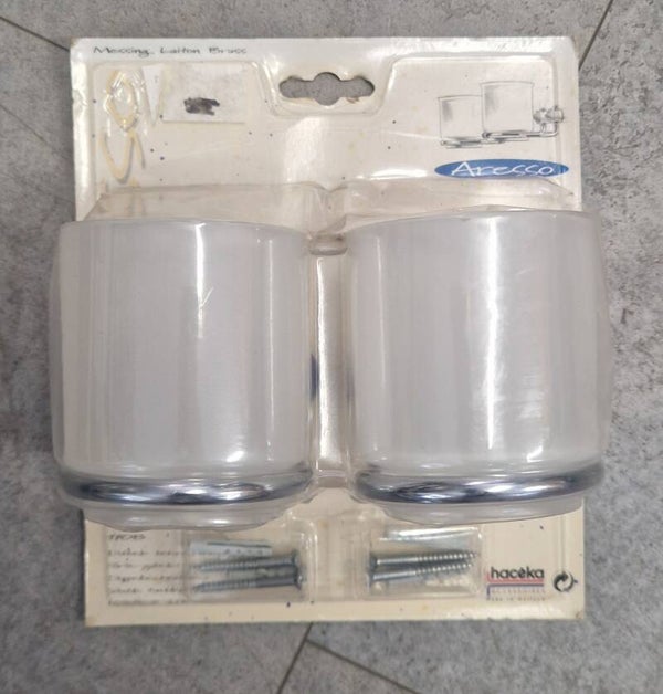 Becherhalter inkl Becher Glas Aresso 1708