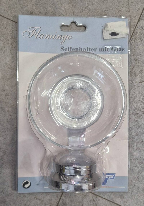 Seifenschale Glas Flamingo