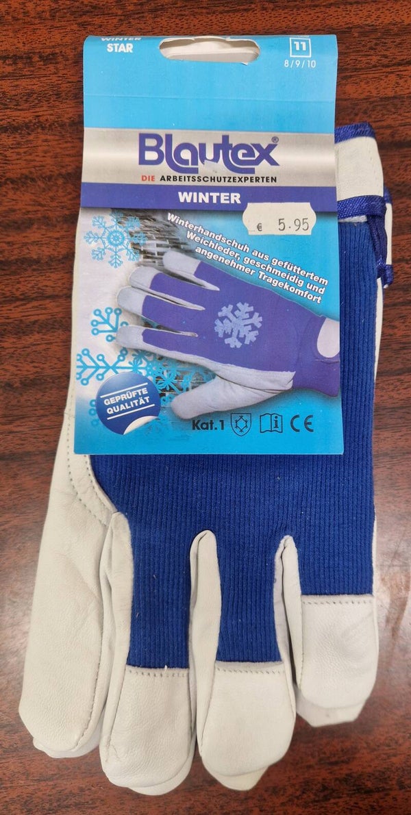 Winterhandschuhe WinterStar blau Gr. 11