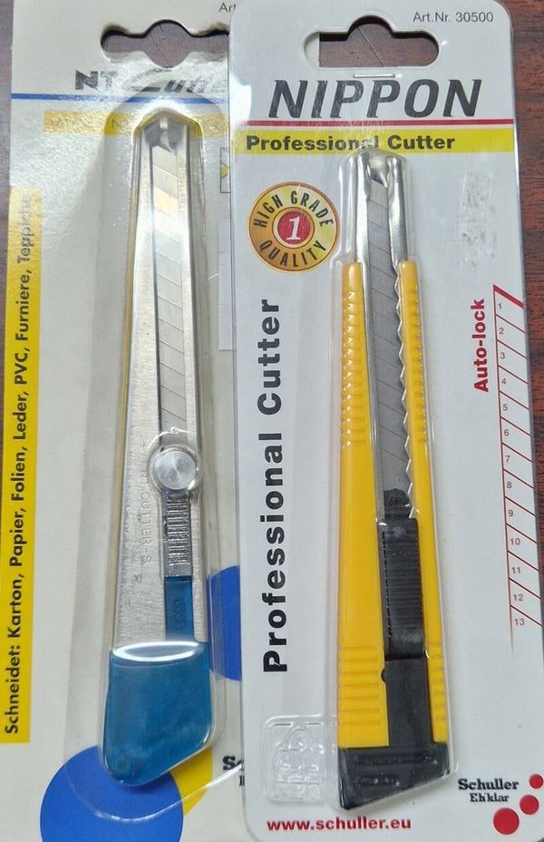 Cutter Professional Nippen 9 mm Klinge Schuller Eh'klar