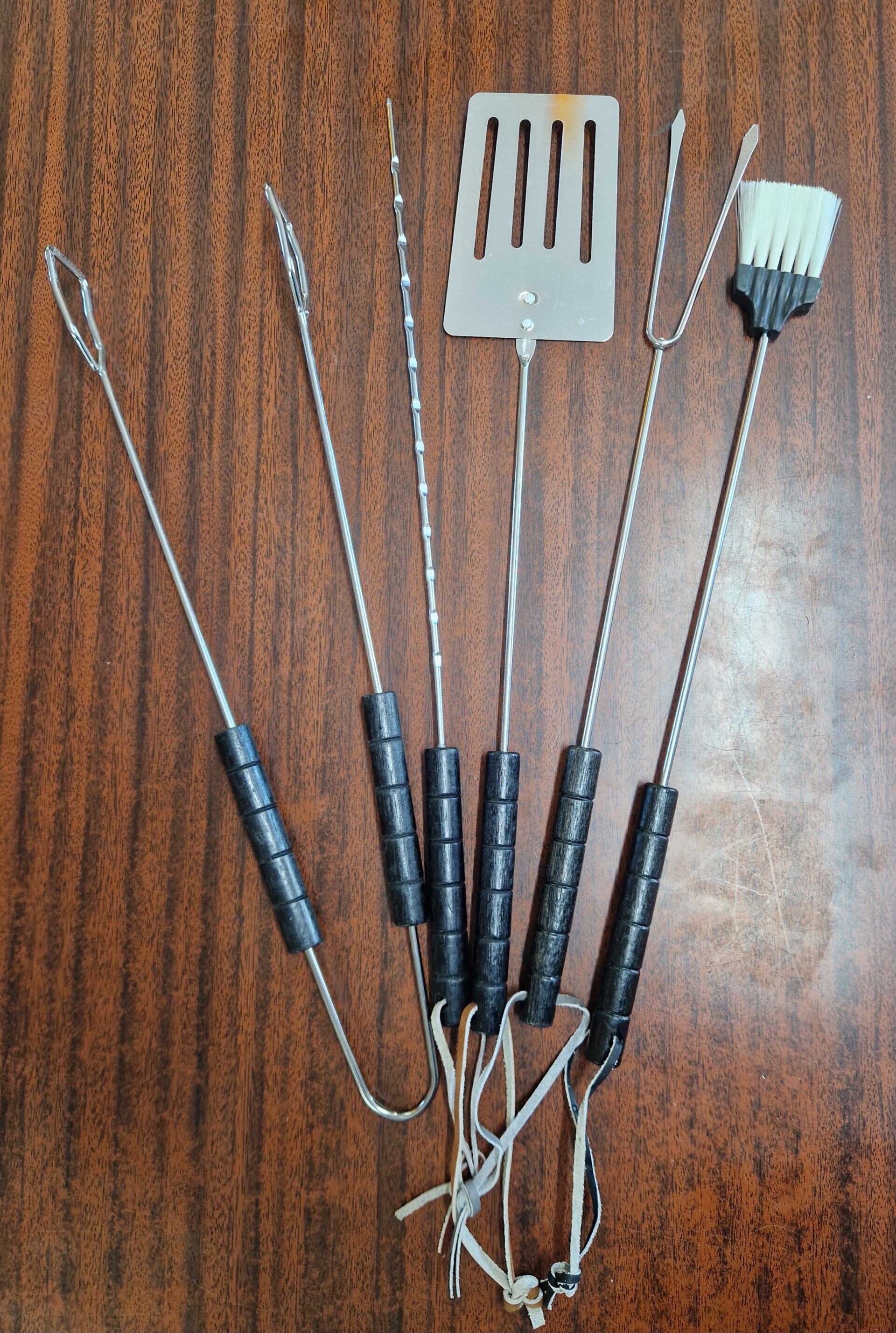 Grillbesteck 5teilig verchromt