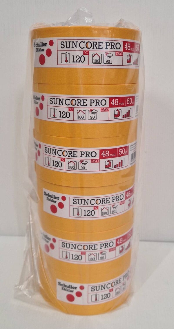 Sun Core Pro Abdeckbänder-Set 6tlg. 48mm x 50 m Schuller