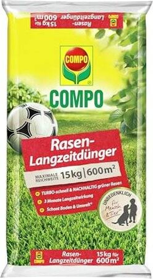 Compo Rasen-Langzeitdünger 15kg