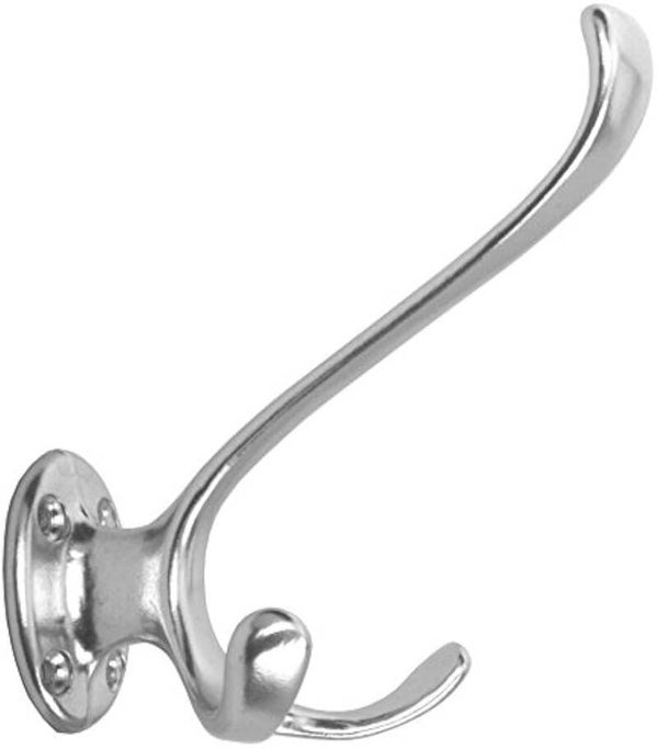 Huthaken alu silber