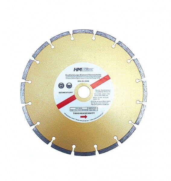 Diamanttrennscheibe "Segmentrand" HM Müllner