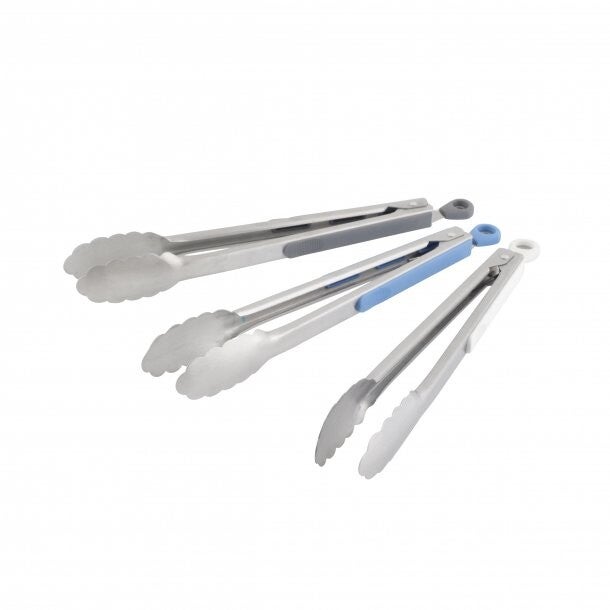 Grillzange Edelstahl Länge 34 cm