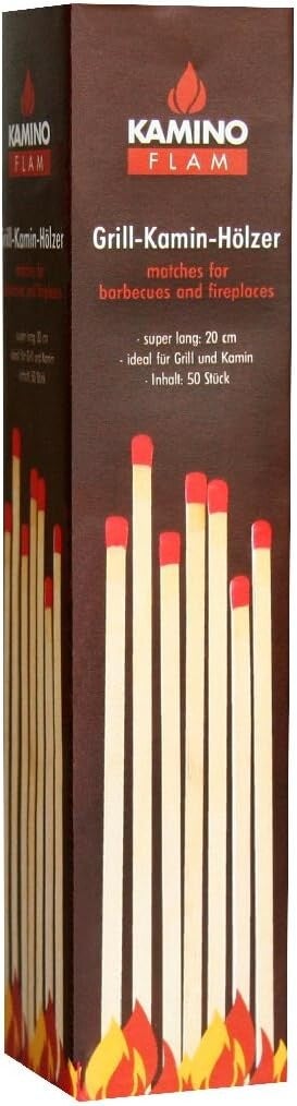 Streichhölzer lang 20 cm - 50 Stk Kamino