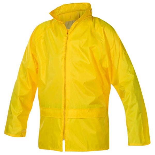 Regenjacke gelb