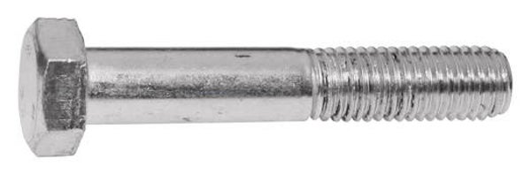 Sechskantschrauben DIN 931-8.8 M10 Teilgewinde, blau verzinkt