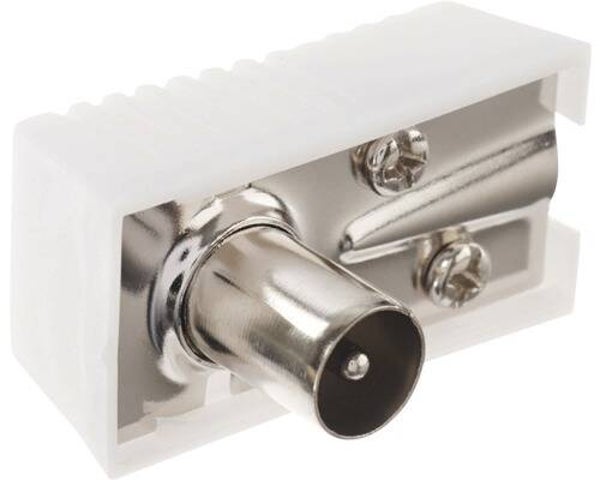 Koaxial-Winkelstecker mit Schraubanschluss