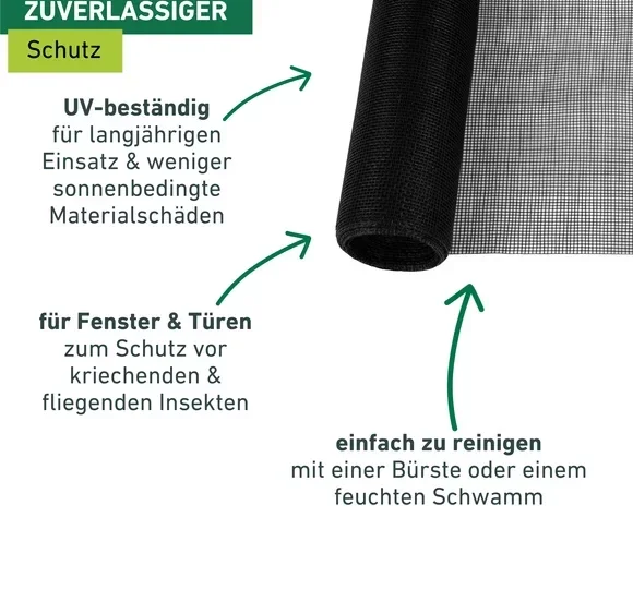 Windhager Perfect View Fiberglas Fliegengitter 140x150cm 03633