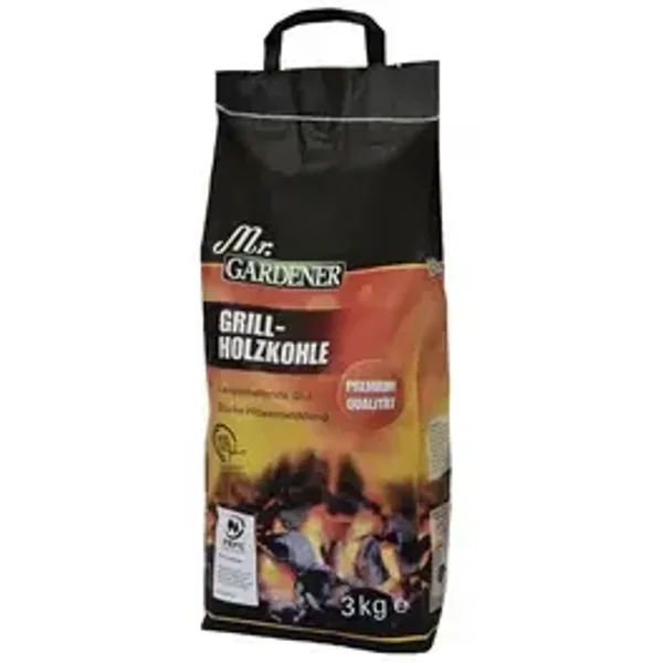 Grillholzkohle aus Buchenholz 3 kg